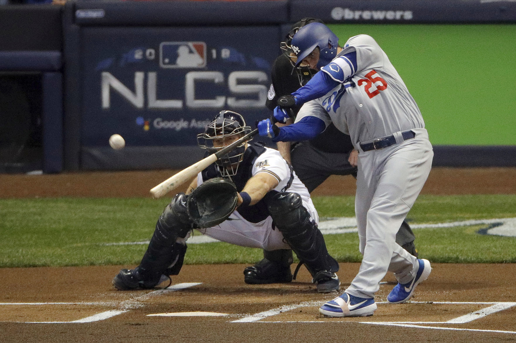 Brewers 7, Dodgers 2
